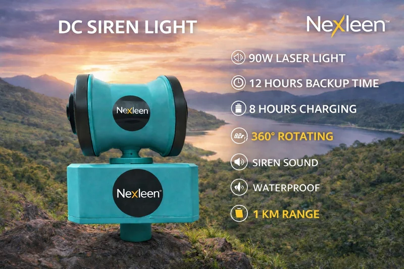 Nexleen Dc Siren Light