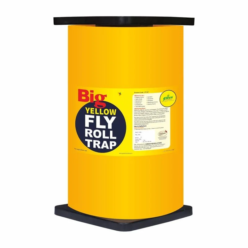 big yellow sticky roll trap