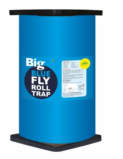 big blue sticky roll trap