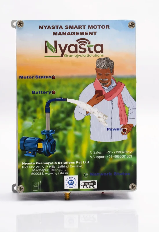Nyasta Three Phase 4G Smart Motor Controller