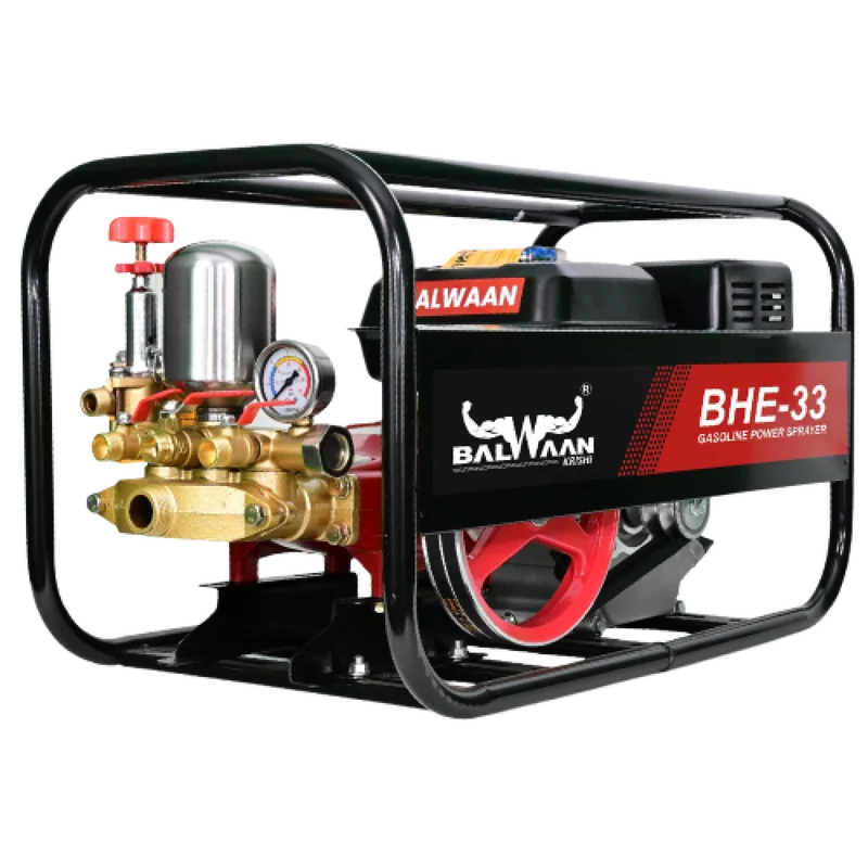 Balwaan 33 No. Htp Sprayer With 6.5Hp Engine & 50 Mtr. Hose |Bhe-33