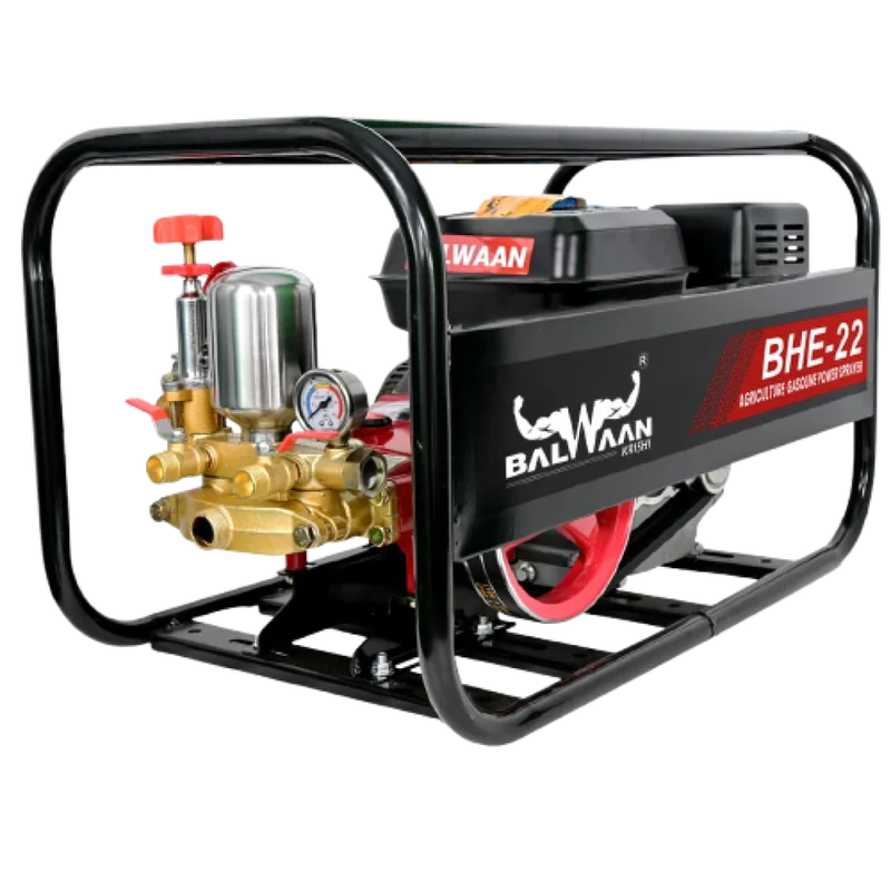 Balwaan 22 No. Htp Sprayer With 6.5Hp Engine & 50 Mtr. Hose |Bhe-22